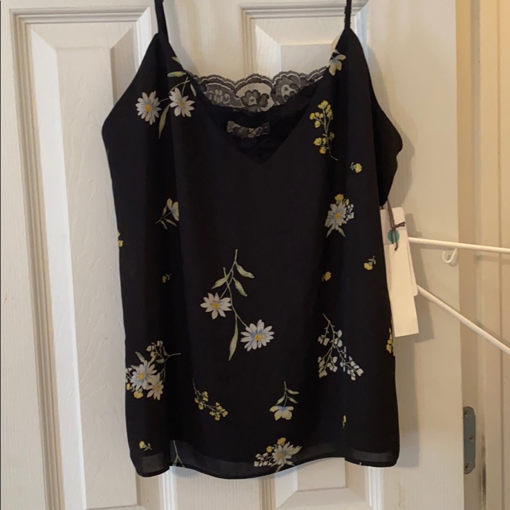 Floral Lace Cami New with Tags